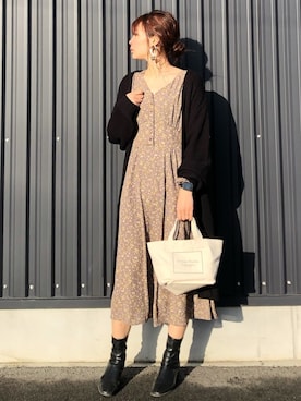 yokoyama_yuuuさん(レディース・173cm)の冬コーディネート