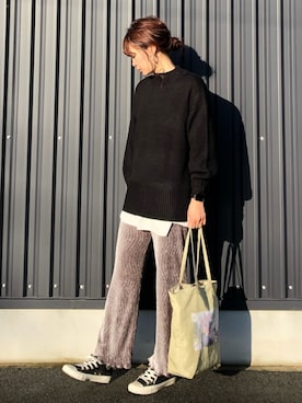 yokoyama_yuuuさん(レディース・173cm)の冬コーディネート