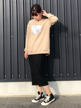 yokoyama_yuuuさん（レディース・173cm）の冬コーディネート