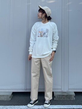 yokoyama_yuuuさん（レディース・173cm）の冬コーディネート