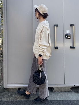 yokoyama_yuuuさん(レディース・173cm)の冬コーディネート