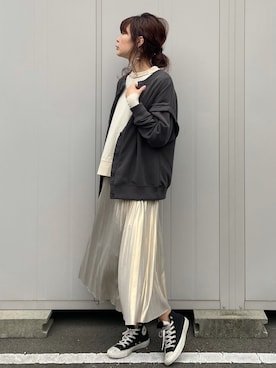 yokoyama_yuuuさん（レディース・173cm）の冬コーディネート