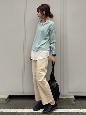 yokoyama_yuuuさん(レディース・173cm)の冬コーディネート