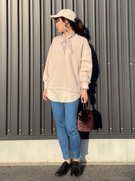 yokoyama_yuuuさん（レディース・173cm）の冬コーディネート