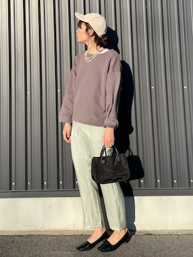 「cache cache（カシュ カシュ）のアイテム」を使った、yokoyama_yuuuさん（レディース・173cm）の冬コーディネート