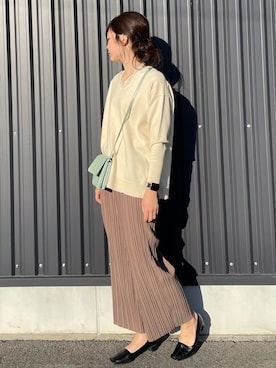 yokoyama_yuuuさん（レディース・173cm）の冬コーディネート