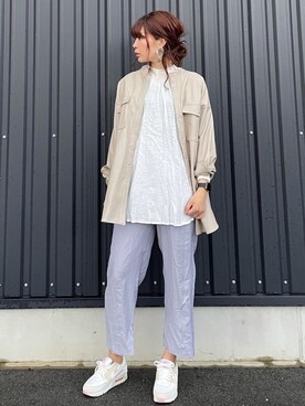 「SLURR（スラ―）のアイテム（ジャケット/アウター）」を使った、yokoyama_yuuuさん（レディース・173cm）の冬コーディネート