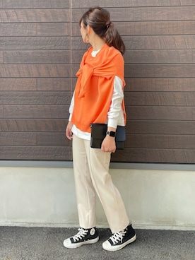 「Legato Largo（レガートラルゴ）のアイテム」を使った、yokoyama_yuuuさん（レディース・173cm）の冬コーディネート