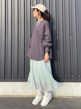 「SLURR（スラ―）のアイテム」を使った、yokoyama_yuuuさん（レディース・173cm）の冬コーディネート