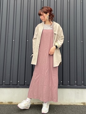「SLURR（スラ―）のアイテム（ジャケット/アウター）」を使った、yokoyama_yuuuさん（レディース・173cm）の冬コーディネート
