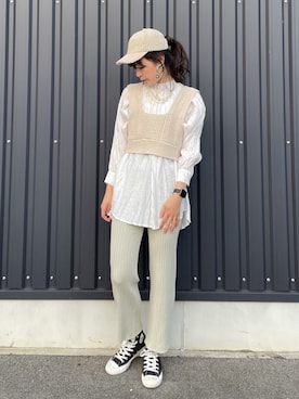 yokoyama_yuuuさん（レディース・173cm）の冬コーディネート