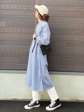 「裏起毛」｜yokoyama_yuuuさん（レディース・173cm）の冬コーディネート