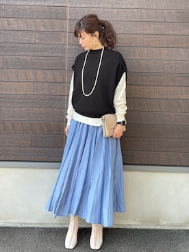 yokoyama_yuuuさん（レディース・173cm）の冬コーディネート