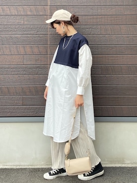 yokoyama_yuuuさん（レディース・173cm）の冬コーディネート