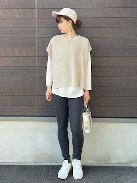 yokoyama_yuuuさん（レディース・173cm）の春コーディネート