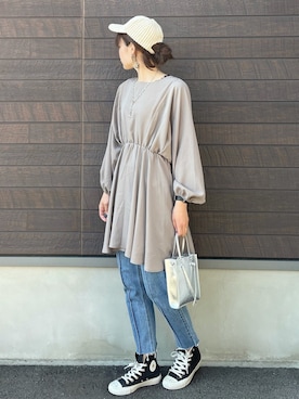 yokoyama_yuuuさん（レディース・173cm）の春コーディネート