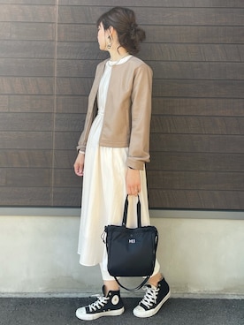 yokoyama_yuuuさん（レディース・173cm）の春コーディネート