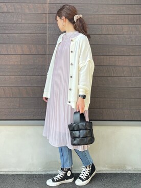 yokoyama_yuuuさん（レディース・173cm）の春コーディネート