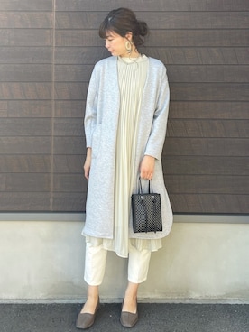 yokoyama_yuuuさん（レディース・173cm）の春コーディネート