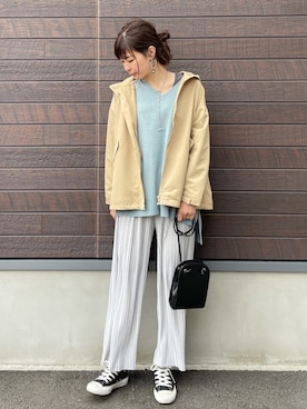 yokoyama_yuuuさん（レディース・173cm）の春コーディネート