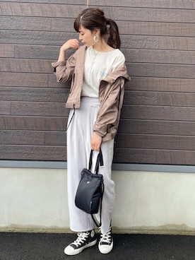 マウンテンパーカー ブラウン系 を使ったレディース人気ファッションコーディネート Wear