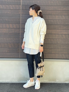 yokoyama_yuuuさん（レディース・173cm）の春コーディネート