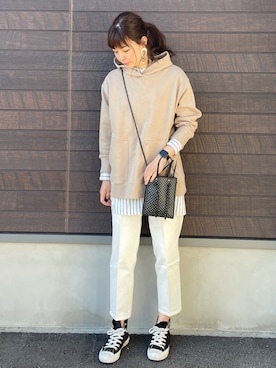 yokoyama_yuuuさん（レディース・173cm）の春コーディネート