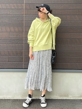 yokoyama_yuuuさん（レディース・173cm）の春コーディネート