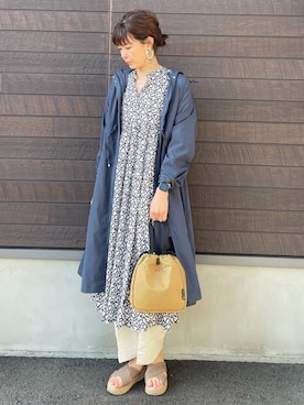 yokoyama_yuuuさん（レディース・173cm）の春コーディネート