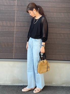 yokoyama_yuuuさん（レディース・173cm）の春コーディネート