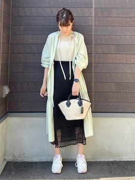 「cache cache（カシュ カシュ）のアイテム」を使った、yokoyama_yuuuさん（レディース・173cm）の春コーディネート