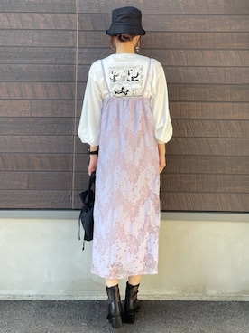 yokoyama_yuuuさん（レディース・173cm）の春コーディネート