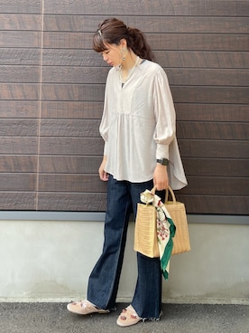 yokoyama_yuuuさん（レディース・173cm）の春コーディネート