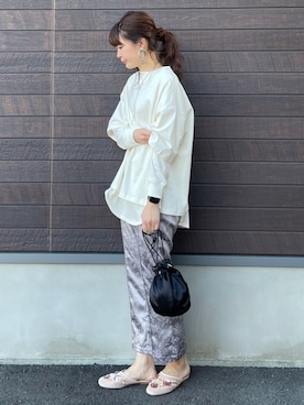 yokoyama_yuuuさん（レディース・173cm）の春コーディネート