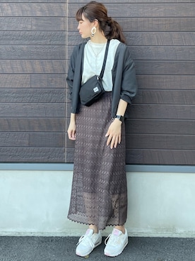 「Drifter（ドリフター）のアイテム（バッグ）」を使った、yokoyama_yuuuさん（レディース・173cm）の春コーディネート