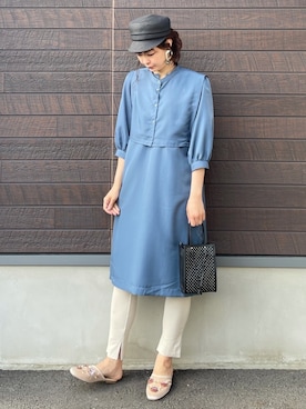 yokoyama_yuuuさん（レディース・173cm）の春コーディネート