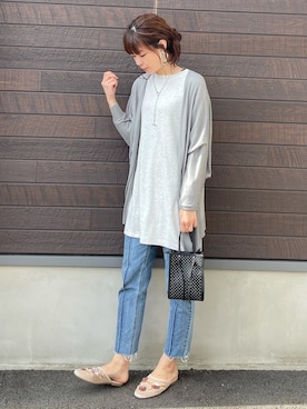 yokoyama_yuuuさん（レディース・173cm）の春コーディネート