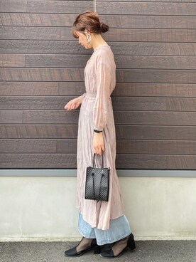 yokoyama_yuuuさん(レディース・173cm)の春コーディネート