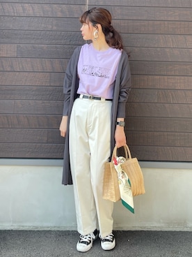 yokoyama_yuuuさん（レディース・173cm）の春コーディネート