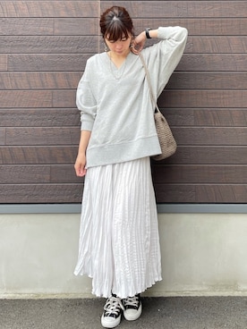 yokoyama_yuuuさん（レディース・173cm）の春コーディネート