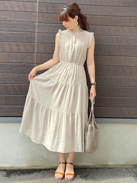 yokoyama_yuuuさん（レディース・173cm）の春コーディネート