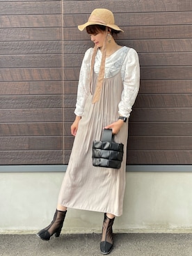 「これが私をアゲる服」｜yokoyama_yuuuさん（レディース・173cm）の春コーディネート