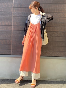 yokoyama_yuuuさん（レディース・173cm）の春コーディネート