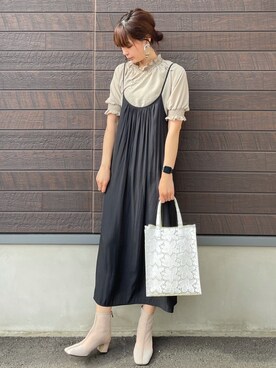 yokoyama_yuuuさん（レディース・173cm）の夏コーディネート