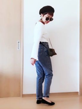 maikoroさんの「FRENCH NOUVEAU W-FRONT SLIM」を使ったコーディネート