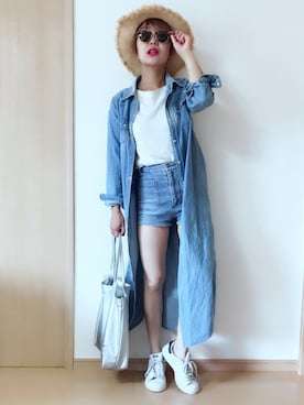 maikoroさん（レディース・158cm）の夏コーディネート