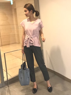 中瀬古ゆきなさん（レディース・165cm）の夏コーディネート