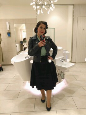 「PRIMARK（プライマーク）のアイテム（ジャケット/アウター）」を使った、viruchinさん（レディース・155cm）の春コーディネート