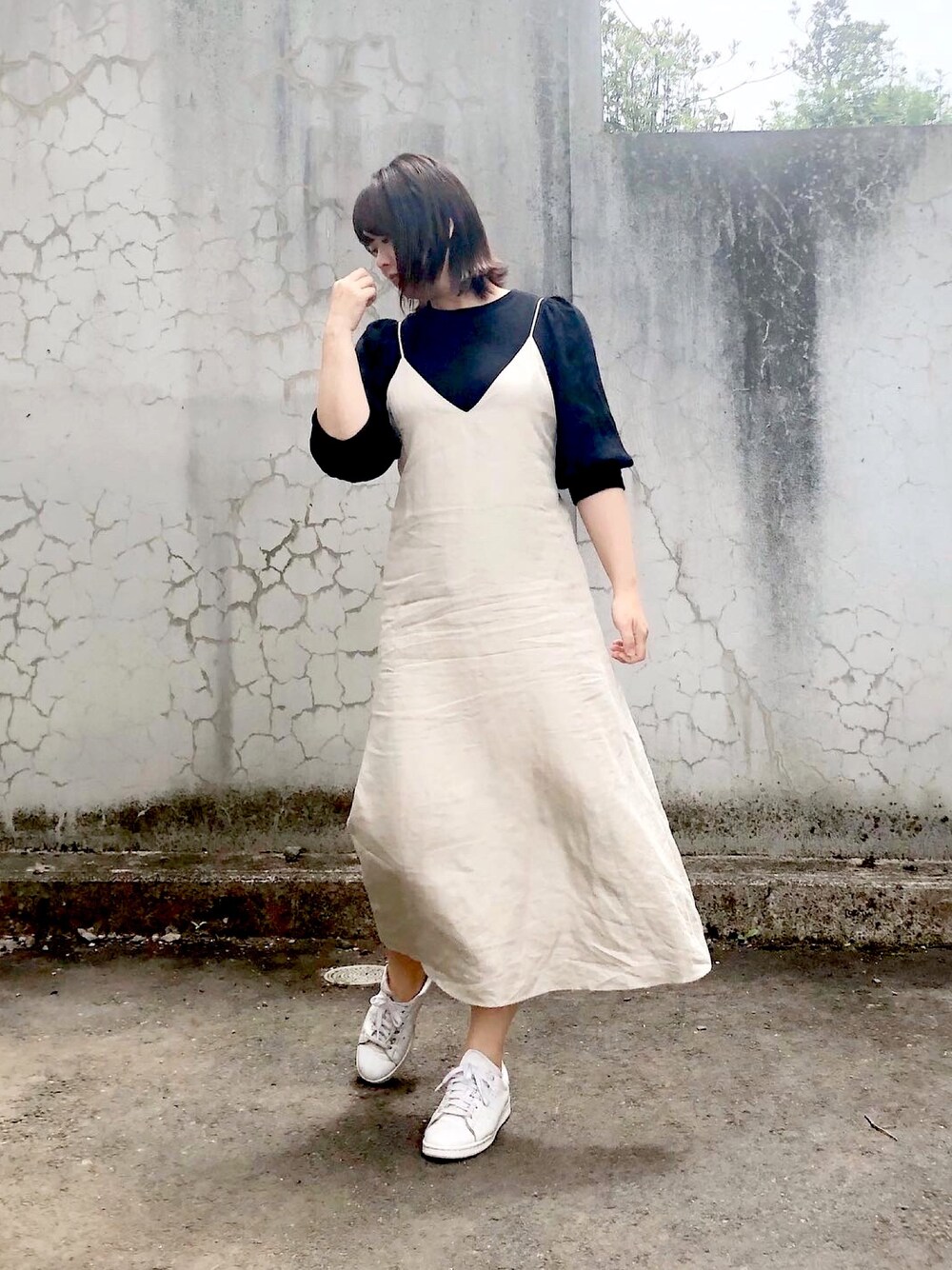 Spick & Span（スピックアンドスパン）の「リネンパネルキャミ