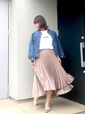 kumikoさん（レディース・165cm）の春コーディネート